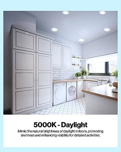Sunco 12 Pack BR30 Light Bulbs LED, Recessed Can Light Bulbs, Indoor Flood Bulb, 850 LM, 11W (65W Equivalent), 5000K Daylight, Dimmable, E26 Base, for Home, Kitchen, Bedroom UL.