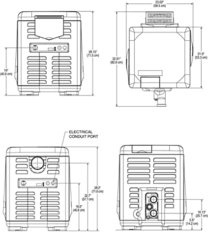 Pentair EC-462027 250,000 BTU Propane Gas Pool Heater