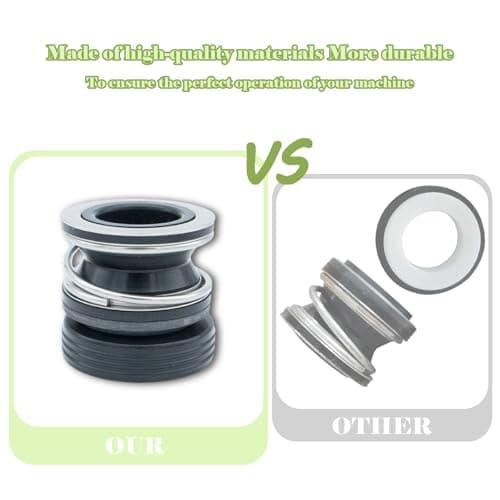 PS-201 SPX1600Z2 3/4" Shaft Seal Compatible with Swimming Pool Pump PS-201 SPX1600Z2 AS201 (2 Pack)