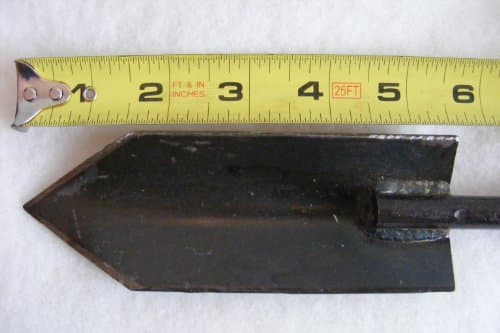Narrow Blade Trapper's Trowel - 22"