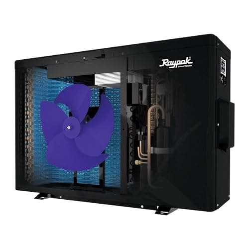 Raypak Crosswind Electric Heat/Cool Pool Heat Pump 45K BTU, 208/230V 017740