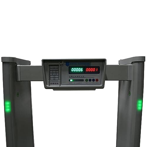Defense Pro Walk Through Metal Detector, Security Metal Detector 6 Zone