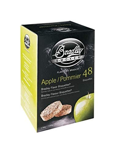 Bradley Smoker Bisquettes For Grilling and BBQ, Apple Special Blend, 48 Pack