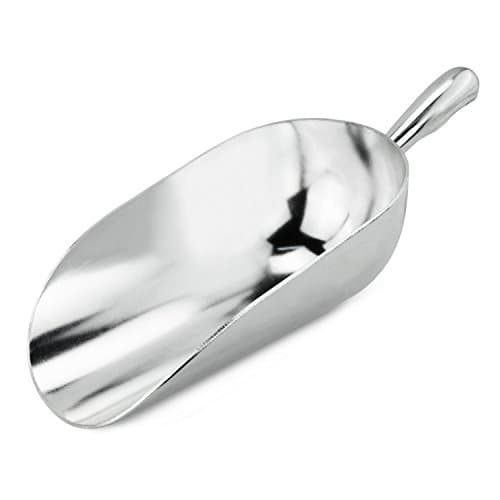 New Star 34585 Cast Aluminum Utility Scoop, 58-Ounce