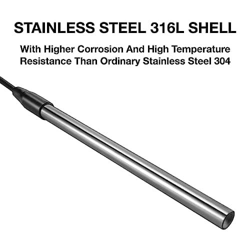 240V 3000W NEMA 6-15P Plug Immersion Bathtub and Swimming Pool Water Heater,Fully Submersible Portable Electric Heater,30 Galons Bathtub Heater,200 Galons Swimming Pool Heater,100% Waterproof