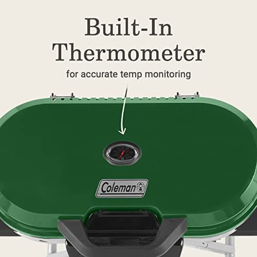 Coleman RoadTrip 285 Portable Stand-Up Propane Grill with 3 Adjustable Burners & Instastart Ignition, 20,000 BTUs of Power for Outdoor Cooking