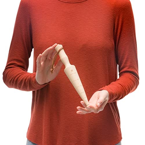 REDECKER Untreated Beechwood Garden Dibber, Seedling and Bulb Planting Tool - Gardening Wooden Dibber - Garden Dibber Mini - Gardening Seed Dibber - Wooden Dibber Garden Tool - Garden Dibbler