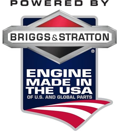 Yard Force Self Propelled Lawn Mower Briggs & Stratton 150cc Gas Engine 22-inch Steel Deck 3-in-1 Mulch, Bag, Side Discharge, 12-inch High Rear Wheels