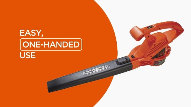 BLACK+DECKER Electric Leaf Blower, 7-Amp (LB700)