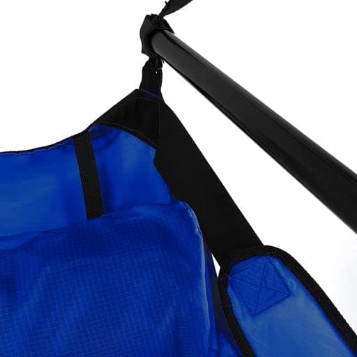 Hammaka Lite Air Hammock Chair Ripstop Nylon with Collapsible Aluminum Dowels (Royal Blue)