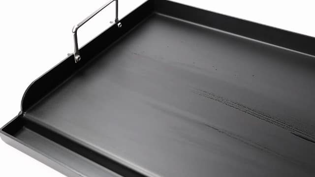 Griddle for Gas Grill, Flat Top Cast Iron Griddle Insert for Outdoor Gas Grill, 17" x13" Nonstick Coating Cooking Skillet Pan Teppanyaki for Weber Charbroil Camp Chef and Gas/Charcoal/Electric Grill