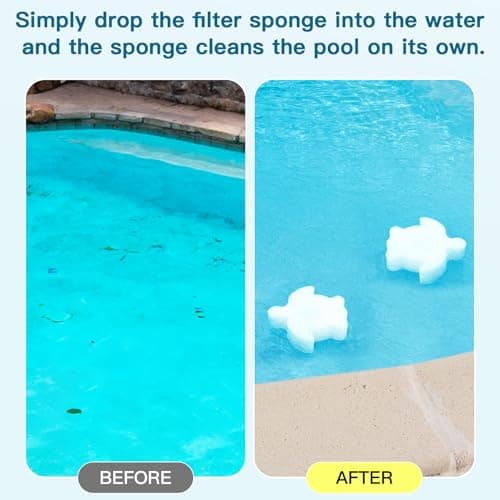 18/24 Pack Pool Oil Absorbing Scum Sponge, Hot Tub Scum Absorber, Hot Tub Accessories for Swimming Pool and Spa