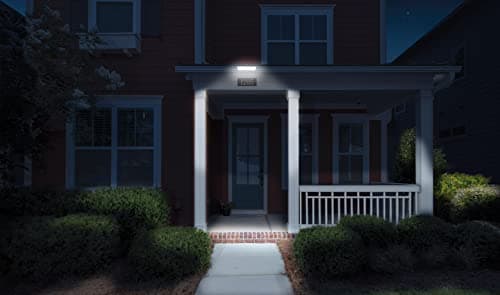 STKR Concepts EZ Home Security Solar Flood Gutter Light White