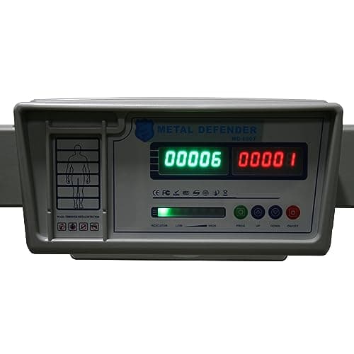 Defense Pro Walk Through Metal Detector, Security Metal Detector 6 Zone