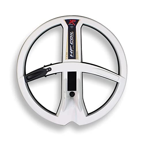 XP Metal Detectors 9" High Frequency Coil with 21 Frequencies Compatible with Deus and ORX detectors, Delivered with Coil Cover, Lower Stem, screwing kit and Battery (D01HF)
