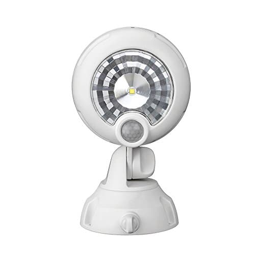 Beams MB360XT 200 Lumen Wireless Battery Operated Powered Motion Sensing LED Spotlight, 1-Pack, White