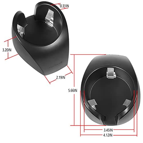 Beverage Cup Holder for John Deere 325 335 345 355 GT225 GT235 GT245 Lawn Garden Tractors Multifunctional Cup Holder Replacement for: AM132036, AM131898, AM130685