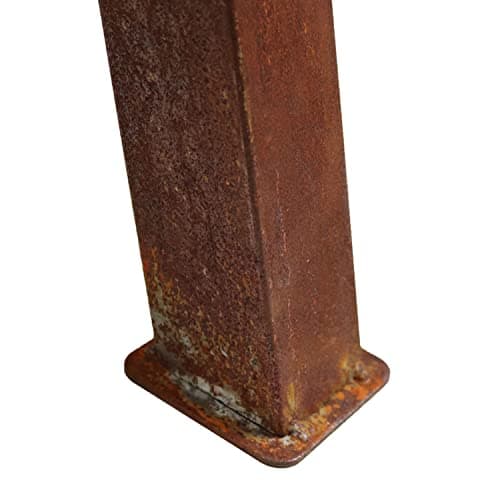 Sunnydaze 24-Inch Cast Iron Heavy-Duty Fire Pit for Outside - Wood-Burning Outdoor Fire Pit Bowl with Handles - Oxidized Finish