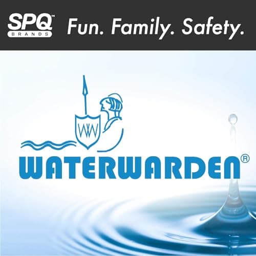 WaterWarden Premium Inground Pool Safety Net Cover 16' x 32', Rectangular, Heavy-Duty Protection, Easy to Apply, Remove and Store, UV Resistant, Reel Included, Protects Kids and Pets, Brass Anchors
