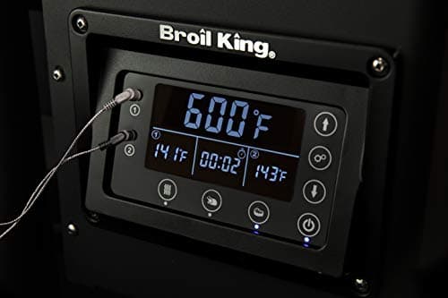 Broil King 493051 Crown Pellet 400 Pellet Grill, Black
