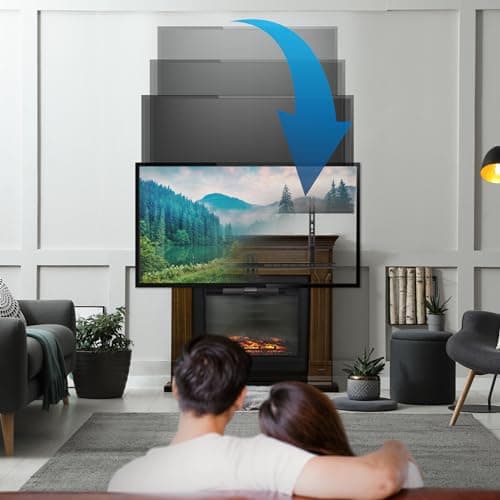 Mount-It! Fireplace TV Wall Mount for Large TVs, MI-384L