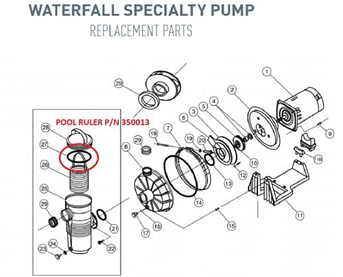 350013 Pentair Pump Lid O-Ring 2 Pack + Lubricant - IntelliFlo, WhisperFlo, more