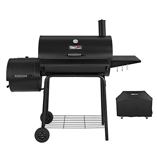 Royal Gourmet CC1830SC Charcoal Grill Offset Smoker with Masterbuilt Lump Charcoal