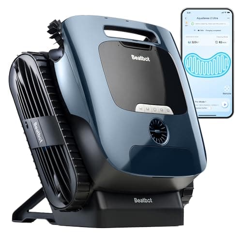 Beatbot AquaSense 2 Ultra Cordless Robotic Pool Cleaner for Complex Pools, Pool Mapping with AI Camera, 5-in-1 Cleaning, Smart Surface Parking, Pool Skimmer, Water Clarification – Prussian Blue