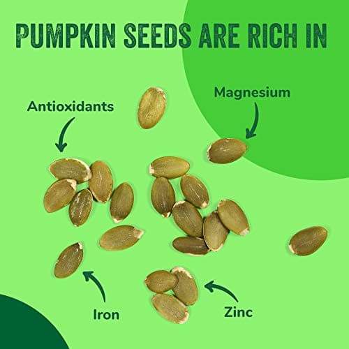Oven Toasted Pumpkin Seeds with Sea Salt (Papitas) 48 oz (3 lb) Batch Tested Gluten & Peanut Free | No Oils | No PPO | Non GMO | Vegan and Keto Friendly | Premium Quality