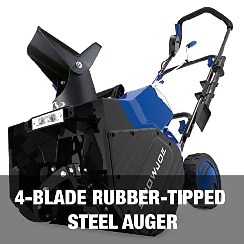 Snow Joe 24-Volt IONMAX Cordless Snow Blower (18-Inch Width, Standard Kit (w/2 x 4-Amp Batteries))
