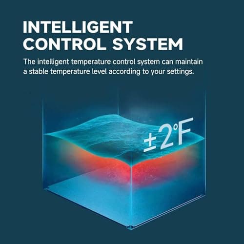 Pool Heater for Above Ground Pools, 14000BTU Electric Swimming Pool Heat Pumps for Inflatable Pools up tp 5000gallons,110V-120V/60Hz Portable Pool Warmers