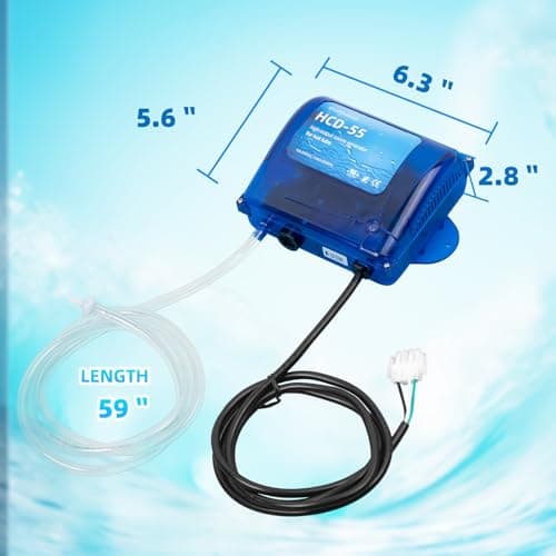 HCD-55 Spa Ozone Generator – Universal Hot Tub & Cold Plunge Ozonator, 200/300 mg/hr Output, Compatible with 120V/240V, Easy-to-Install Kit for Pools & Spas Up to 1500 Gallons