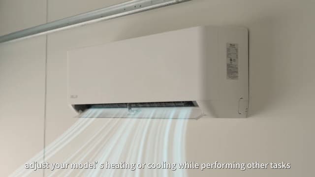 DELLA Vario 12000 BTU Mini Split Air Conditioner Work with Alexa 19 SEER2 Cools Up to 550 Sq.Ft Energy Efficient Ductless Inverter System, Heat Pump Pre-Charged and 16.4ft Installation Kits
