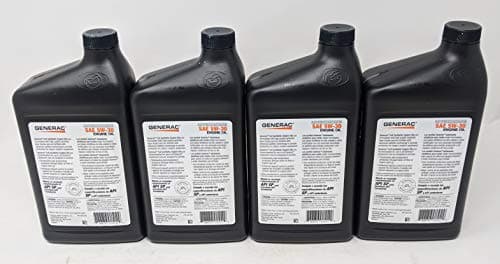 Generac 4-Quarts Full Synthetic Motor Oil 5W-30 SN Part 0J5140F