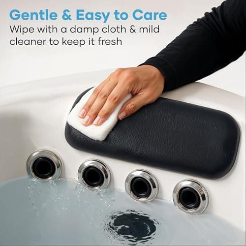 Generic Hot Tub Headrest Pillow to fit Master Spas hot tub Pillow 2007 Through 2015, Legacy Series, Clarity Spas, Down East Spas, Signiture,Twilight Series Spa,Michael Phelps Swim Spa 2012-14.