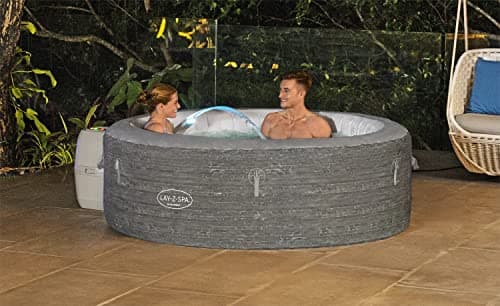 Bestway SaluSpa Waterfall Feature with LED Lights | Built-in Lights with 7 Color Modes | Compatible with Most Bestway Inflatable and Portable SaluSpa Hot Tub Spas