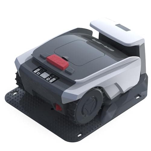 Automatic Robot Lawn Mower with GPS Navigation, Mows Up to 1/2 Acre /21,000 Sq.Ft,300% Higher Efficiency of Auto Path Planning，APP Control，GPS Anti-Theft, IPX5