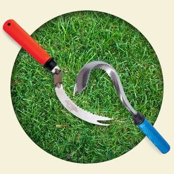 Soil Scoop with Ergonomic Comfort Grip - Yellow