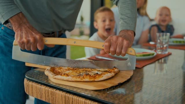 Solo Stove Pi Prime - Gas Pizza Oven with Cordierite Stone Cooking Surface - Demi-Dome Design - Wide-Mouthed Opening - Stainless Steel