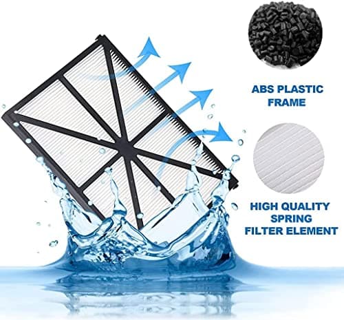 Ultra Fine Cartridge Filter Panels, for Hayward Robotic AquaVac, TigerShark and SharkVac Pool Cleaners Maytronics Part Number: RCX70101PAK2 (2 Pack)