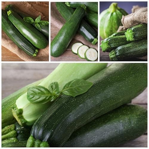 Seed Needs Zucchini Seeds for Planting Black Beauty Summer Squash - Non-GMO, Heirloom & Untreated - Prolific Yields of Delicious Zucchinis in a Home Grown Outdoor Vegetable Garden (1 Pack)