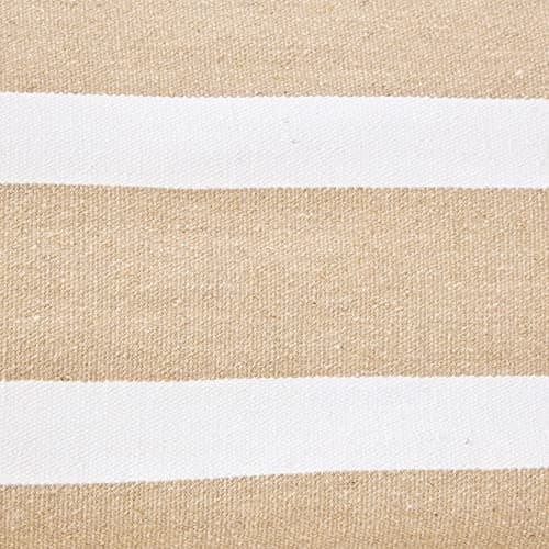 Amazon Basics Double Hammock with 9-Foot Space Saving Steel Stand and Carrying Case, 450 lb Capacity, Beige Stripe with Lace, 110 x 47 x 43 inches