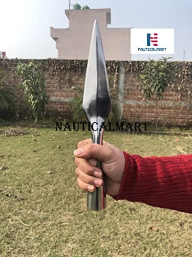 NauticalMart Steel Medieval Roman Spear Point - Infantry Armoury