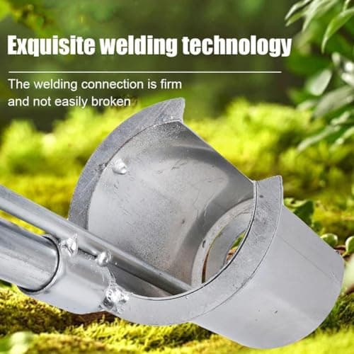 Garden Bulb Planter,Plant Seedling Transplanter,Stainless Steel Fruit Tree Transplant Drilling Tool,Bulb Planter Tool,Small Seed Planter Tool for Digging Holes to Transplanting