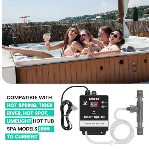Briidea Ozone Generators, Compatible with Watkins Freshwater III Ozone System 72602, Hot Spring Spas & Hot Tub, Tiger River, Limelight Spa Models 1995 to Current