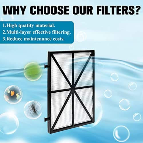 Funmit Ultra Fine Cartridge Filter Replacement for Dolphin Nautilus CC Plus, M200 / M400 / M500 Robotic Pool Cleaner Parts, Replaces Part # 9991432-R4, 4 Pack