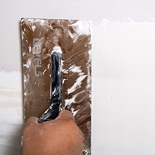 LEVEL5 11.5" x 4.75" 0.7 MM Flat Drywall Trowel | Triple-Hardened Stainless Steel, High-Impact Handle | Sheetrock Gyprock Wall-Board Plasterboard | 4-960