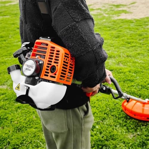 NEOTEC Gas-Weed-Wacker, 26CC Weed Eater Gas Powered, 2-Cycle Gas String Trimmers for Weeds and Grass Bolts Bar Nuts Stud