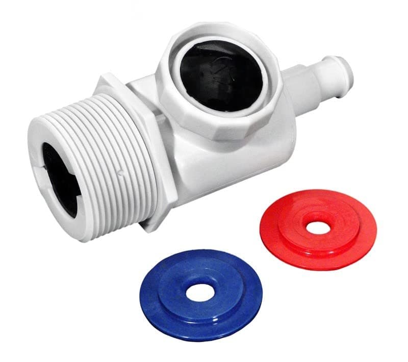ATIE Pool Cleaner Universal Wall Fitting UWF Connector Assembly 9-100-9001/Wall Fitting Complete EW22 Replacement for Zodiac Polaris 280 380 3900 Sport and Pentair Legend Letro Platinum Pool Cleaners