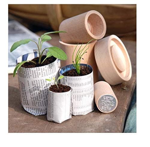 Burgon & Ball Paper Pot Maker, Beige